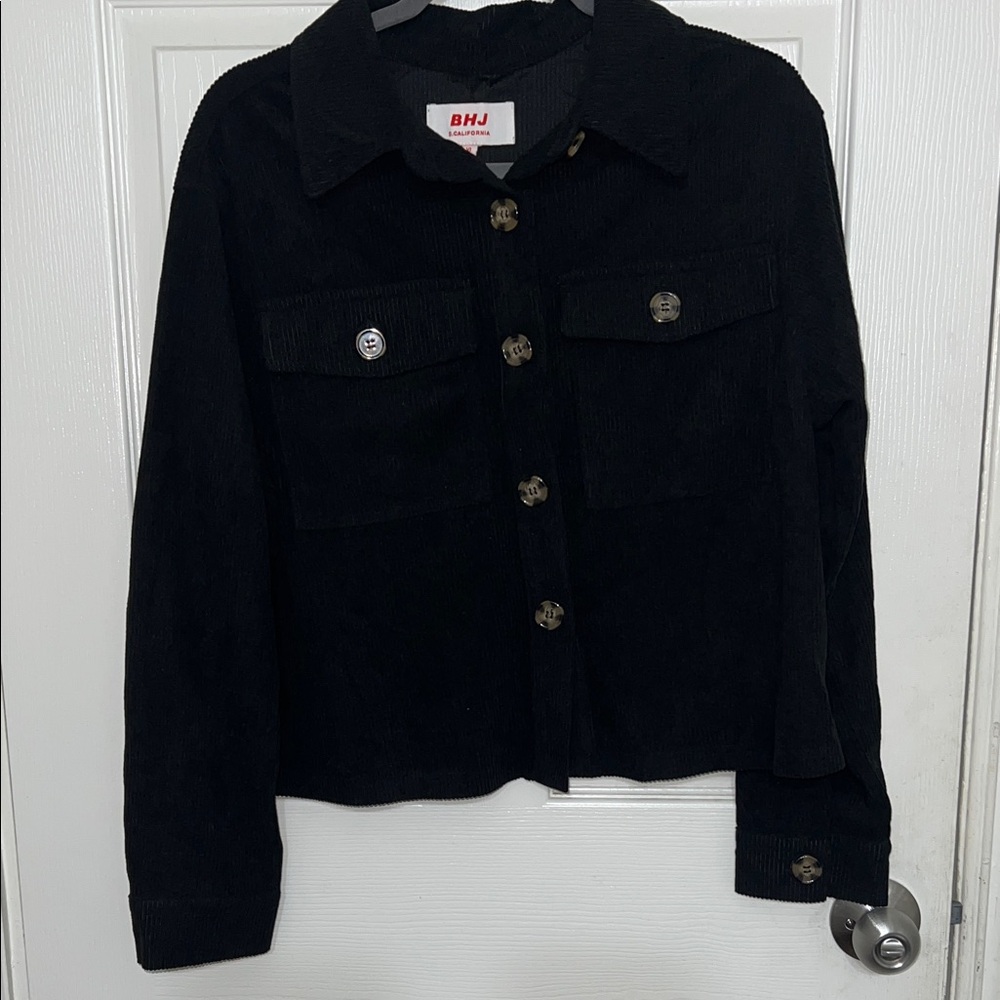 Women's Black Corduroy Jacket